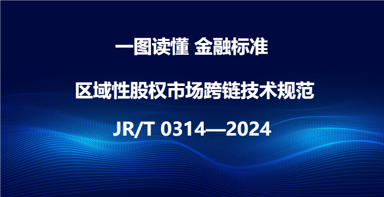 一图读懂《区域性股权市场跨链技术规范》